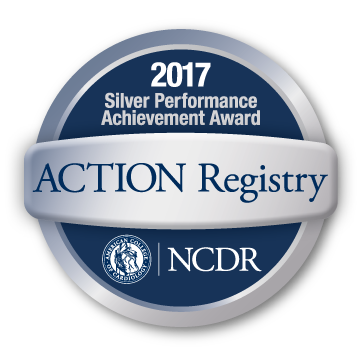 ACTION Registry, NCDR, 2017 Silver Performance Achievement Award